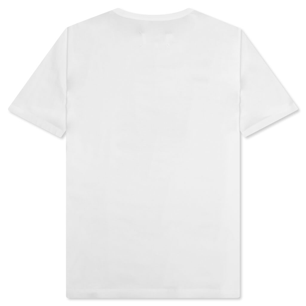 Numeric Logo Mako Cotton T-Shirt - White