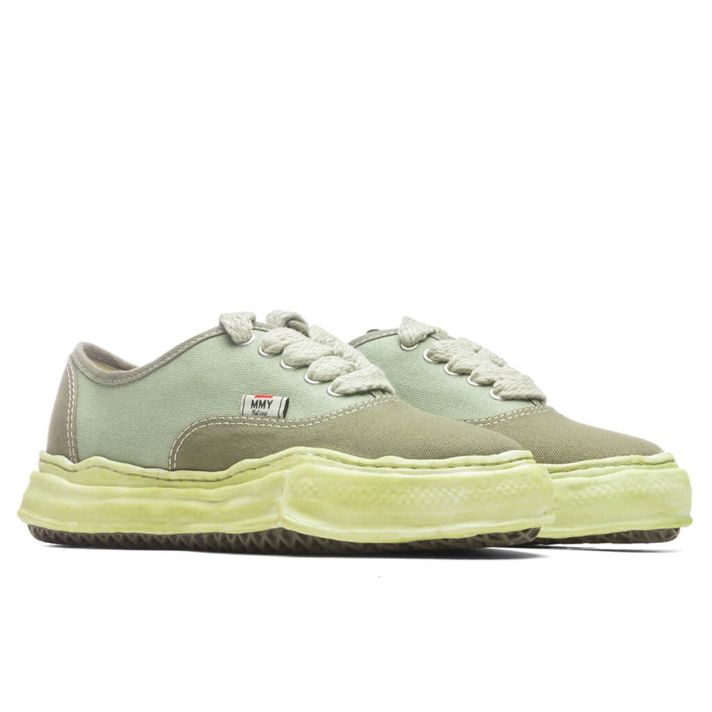 Baker Low OG Sole Over Dyed Canvas Sneaker - Green, , large image number null