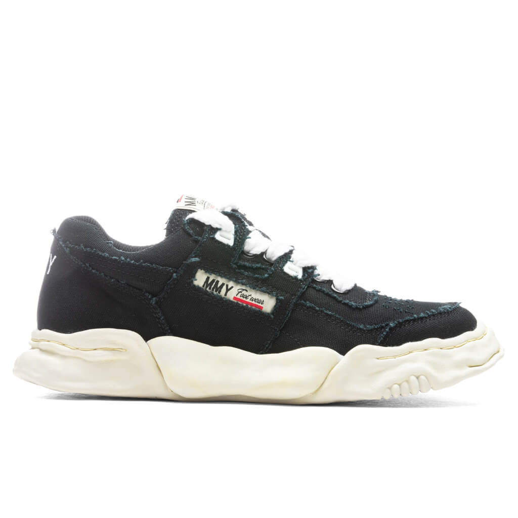 Parker Low OG Sole Canvas Sneaker "Perforated" - Black, , large image number null