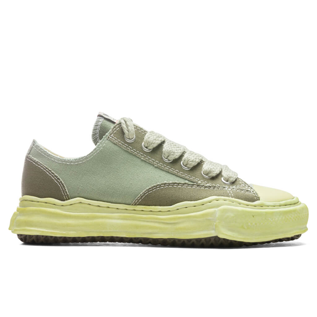 Peterson Low OG Sole Over Dyed Canvas Sneaker - Green, , large image number null