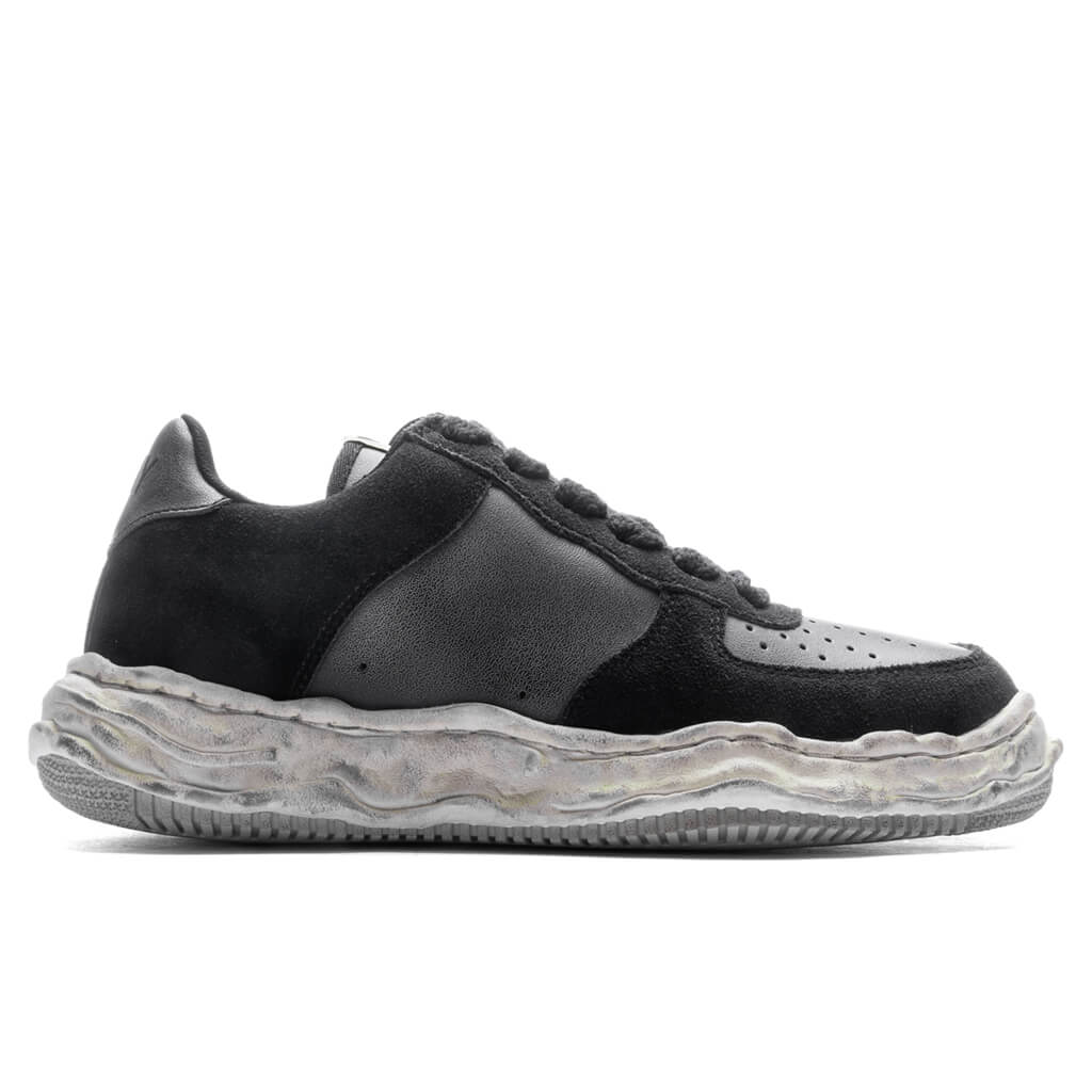 Wayne Low OG Sole Leather Sneaker - Black