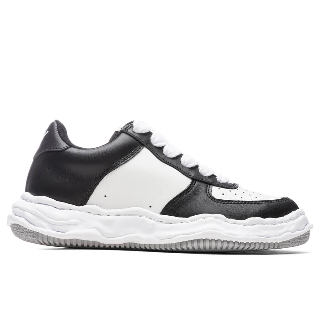 Wayne Low OG Sole Leather Sneaker - Black/White