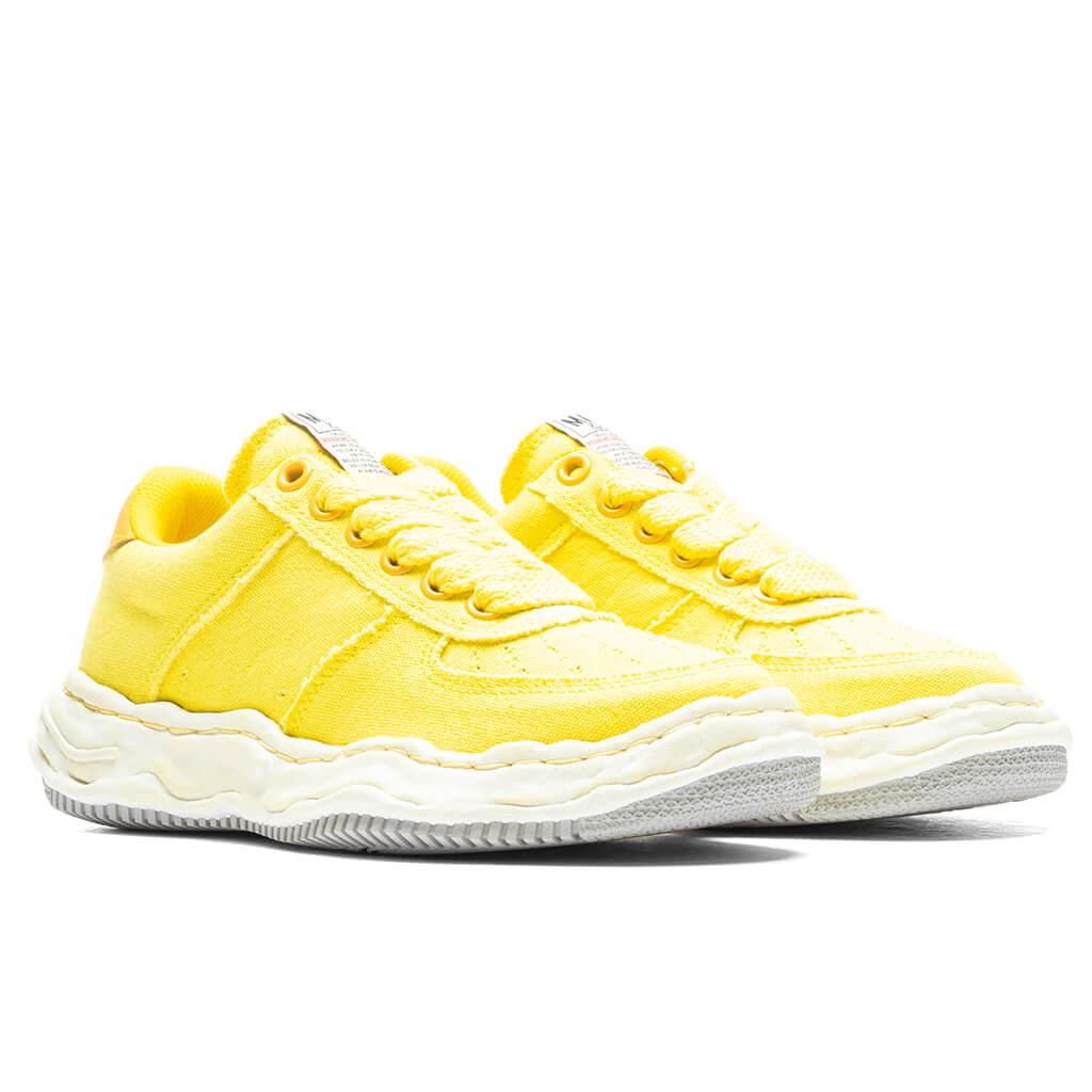 Wayne Low OG Sole Washed Canvas Sneaker - Yellow