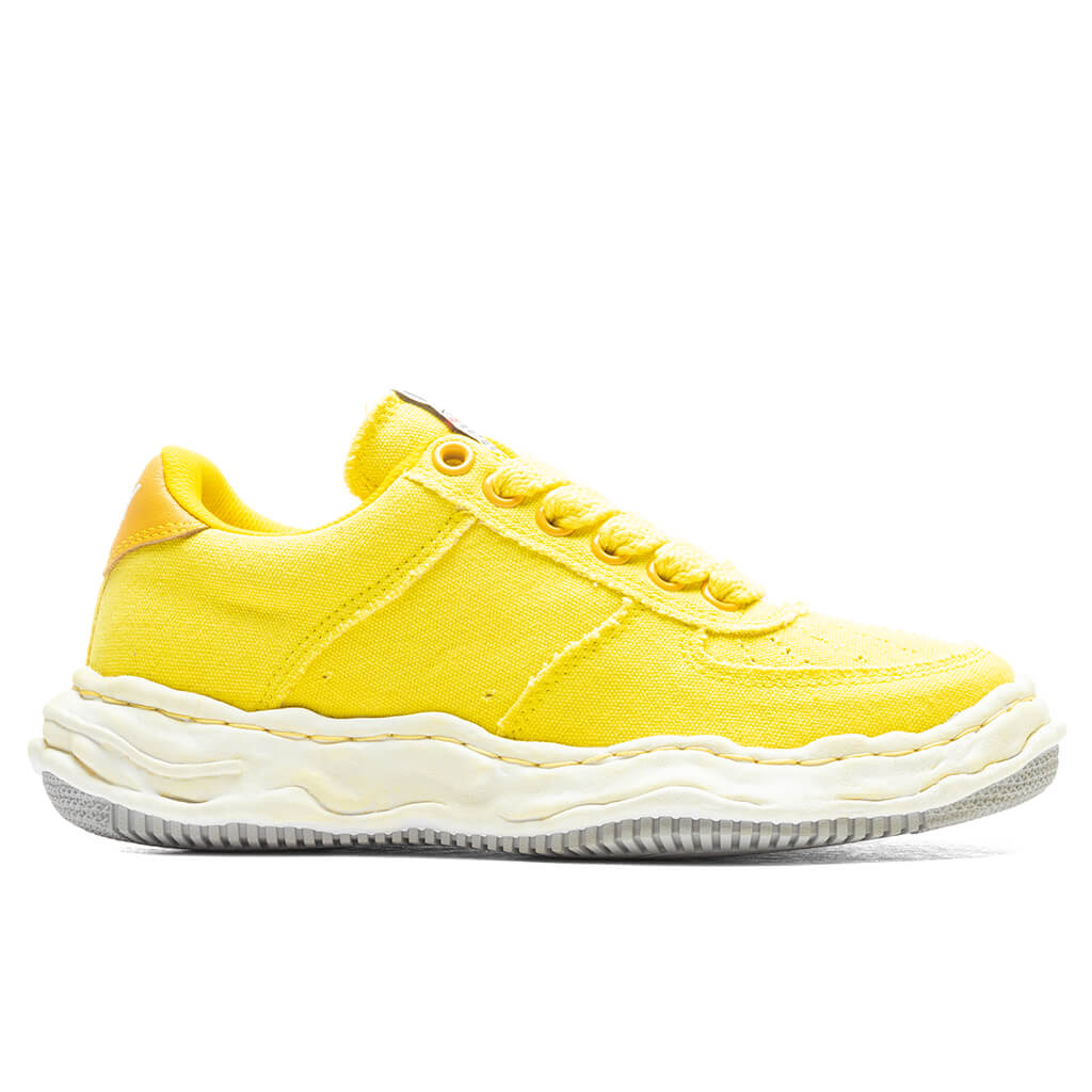 Wayne Low OG Sole Washed Canvas Sneaker - Yellow