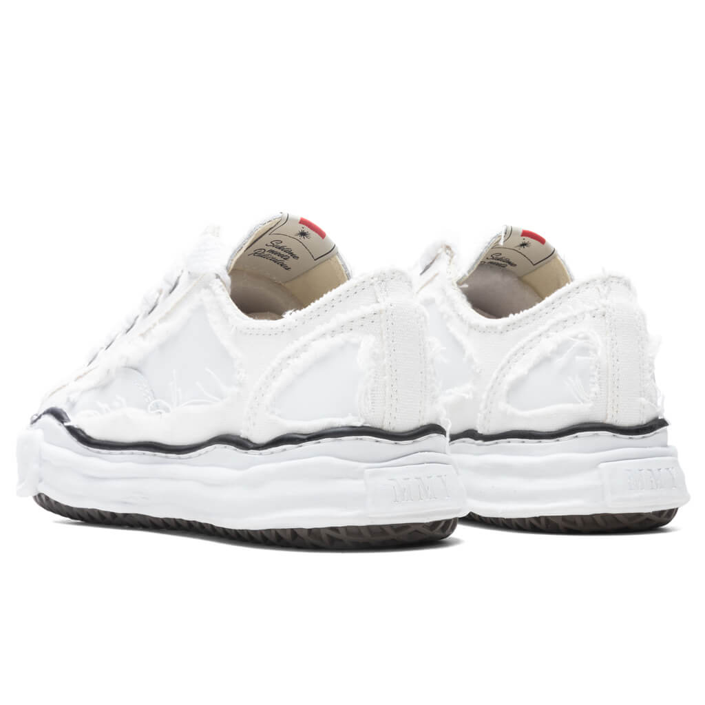 Peterson Low OG Sole Broken Canvas Sneaker - White, , large image number null