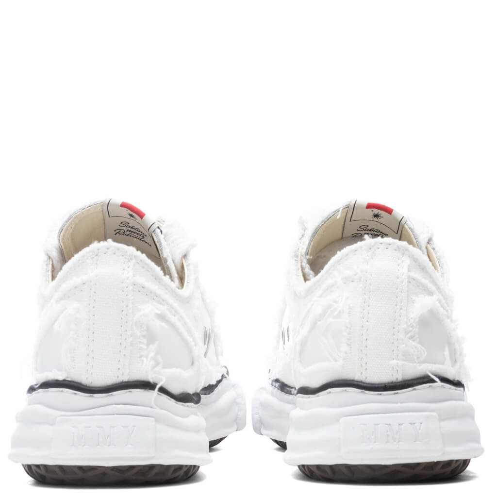 Peterson Low OG Sole Broken Canvas Sneaker - White, , large image number null