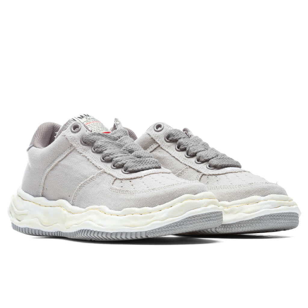 Wayne Low OG Sole Washed Canvas Sneaker - Grey, , large image number null