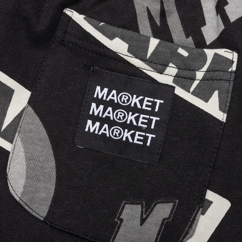 Monogram Grayscale Sweatpants - Black, , large image number null