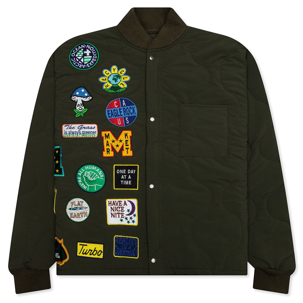 RW Patch Liner Jacket - Green