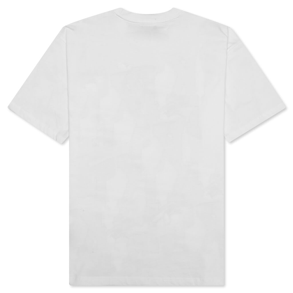 Smiley Through The Looking Glass T-Shirt - White