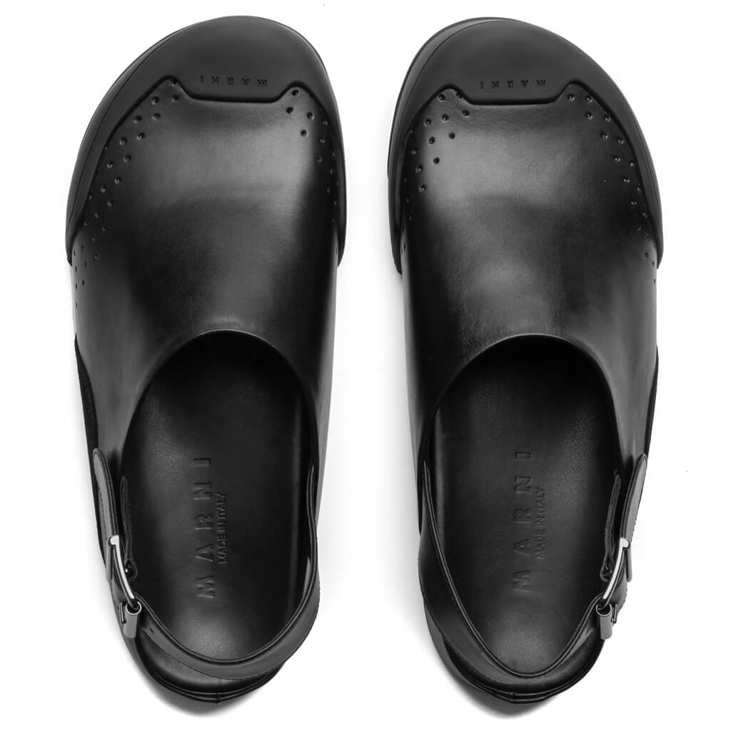 Sabot Sandals - Black, , large image number null