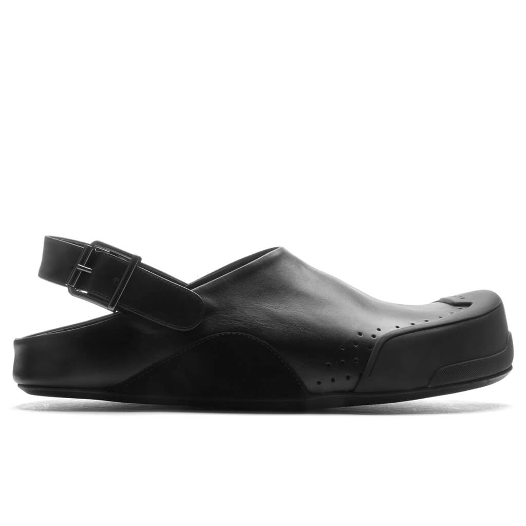 Sabot Sandals - Black