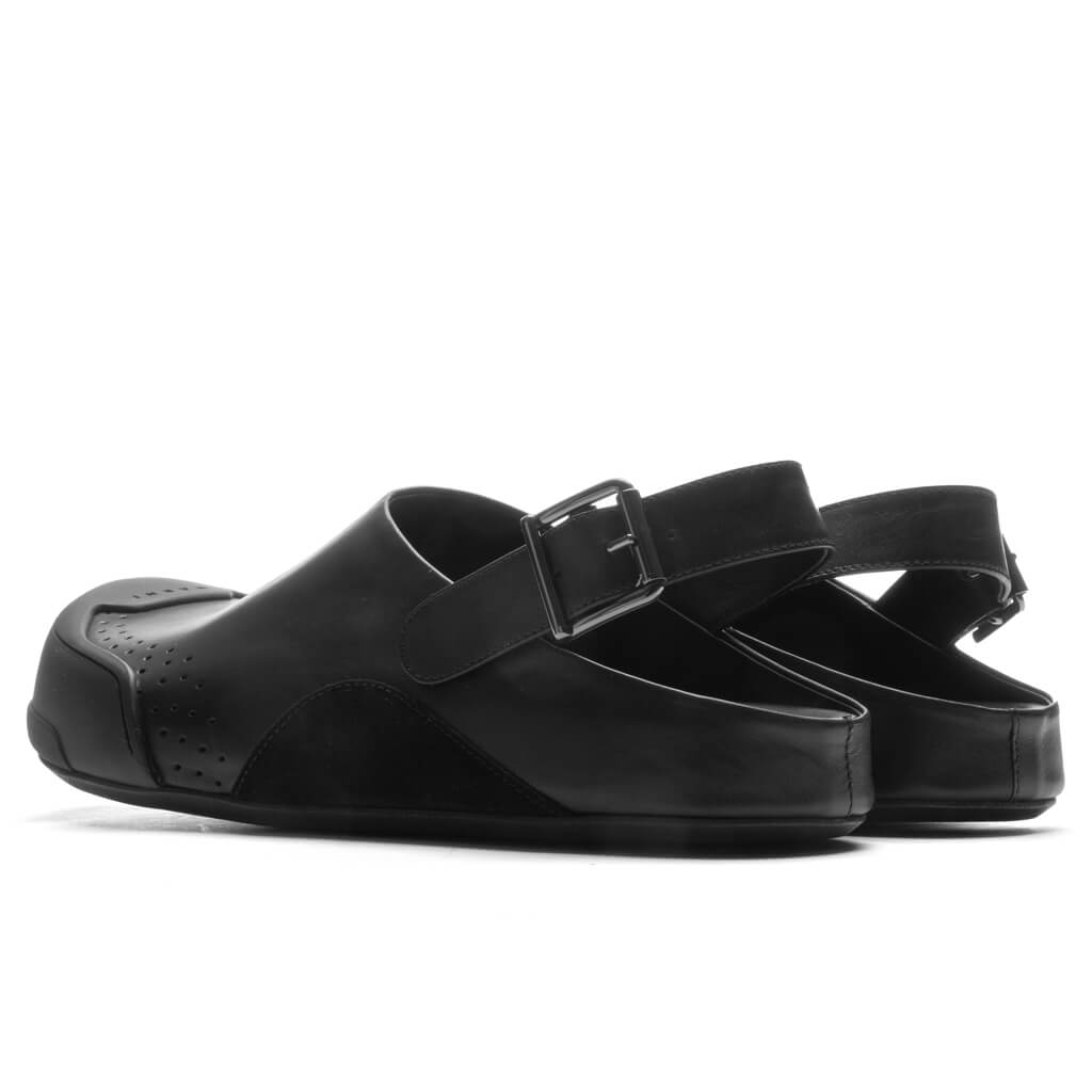 Sabot Sandals - Black, , large image number null