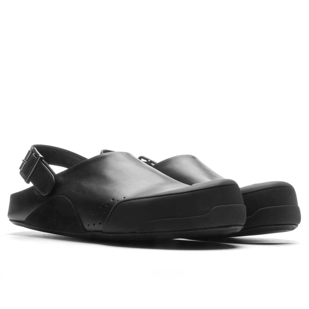 Sabot Sandals - Black