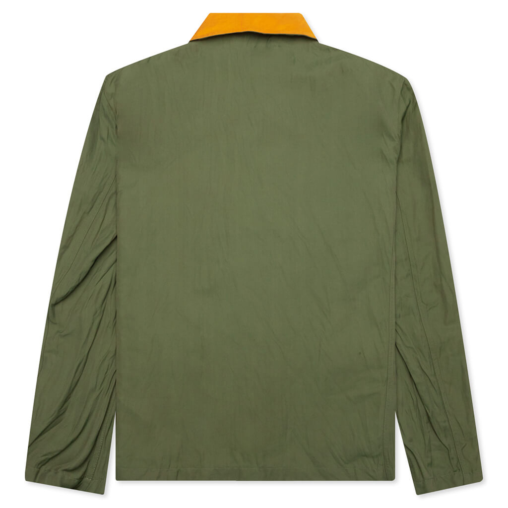 Marni x No Vacancy Inn Gabardine Jacket - Stone Green