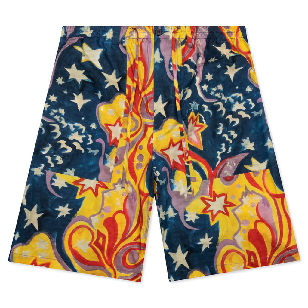 Marni x No Vacancy Inn Poplin Shorts - Royal