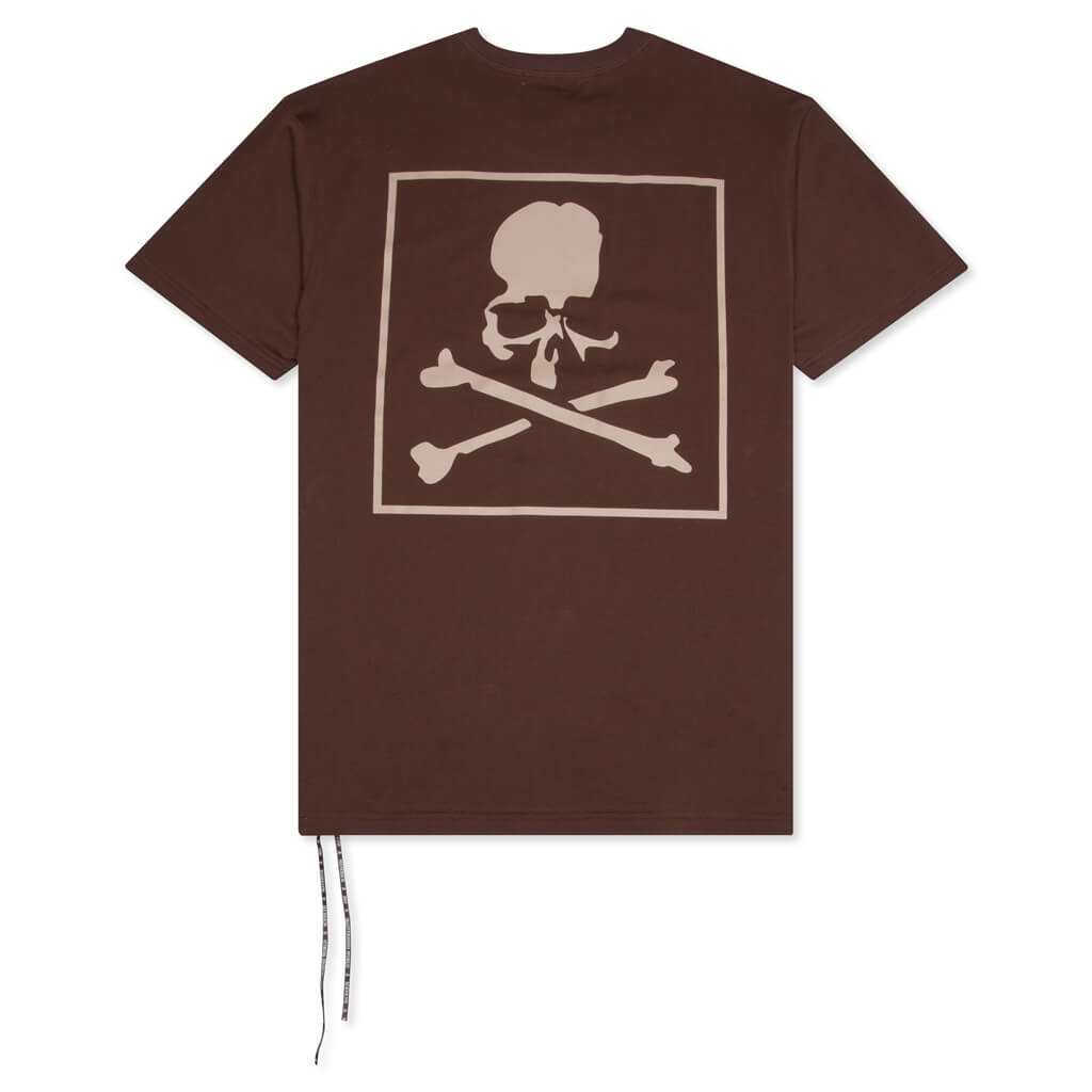 Boxed Logo S/S T-Shirt - Brown