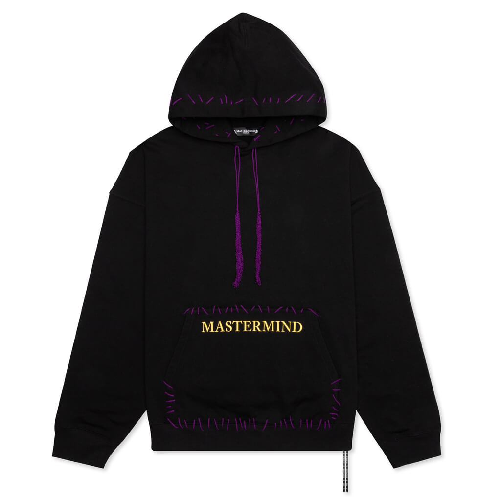 Hand Stitched Hoodie - Black, , large image number null