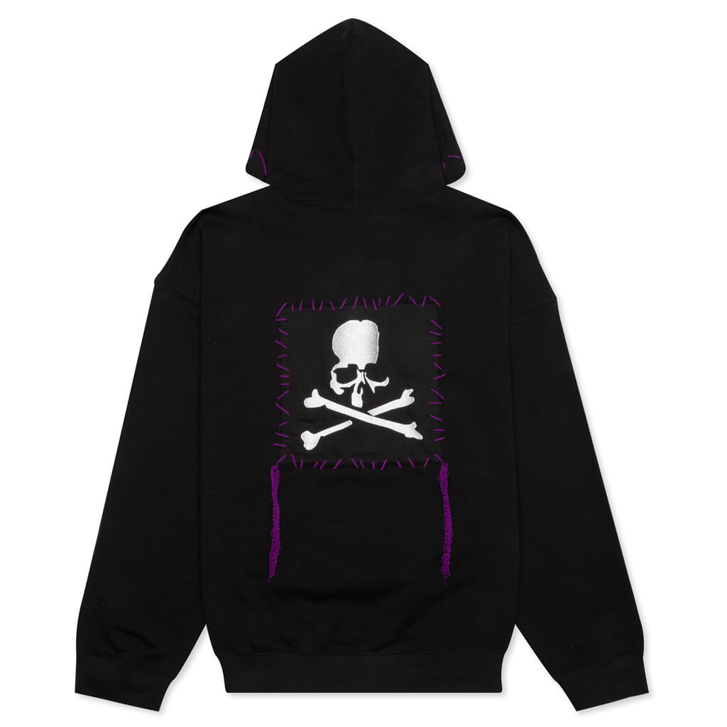 Hand Stitched Hoodie - Black, , large image number null