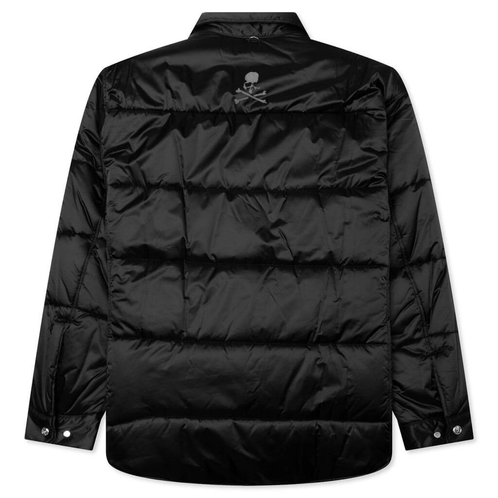 Padded Shirt Jacket - Black, , large image number null