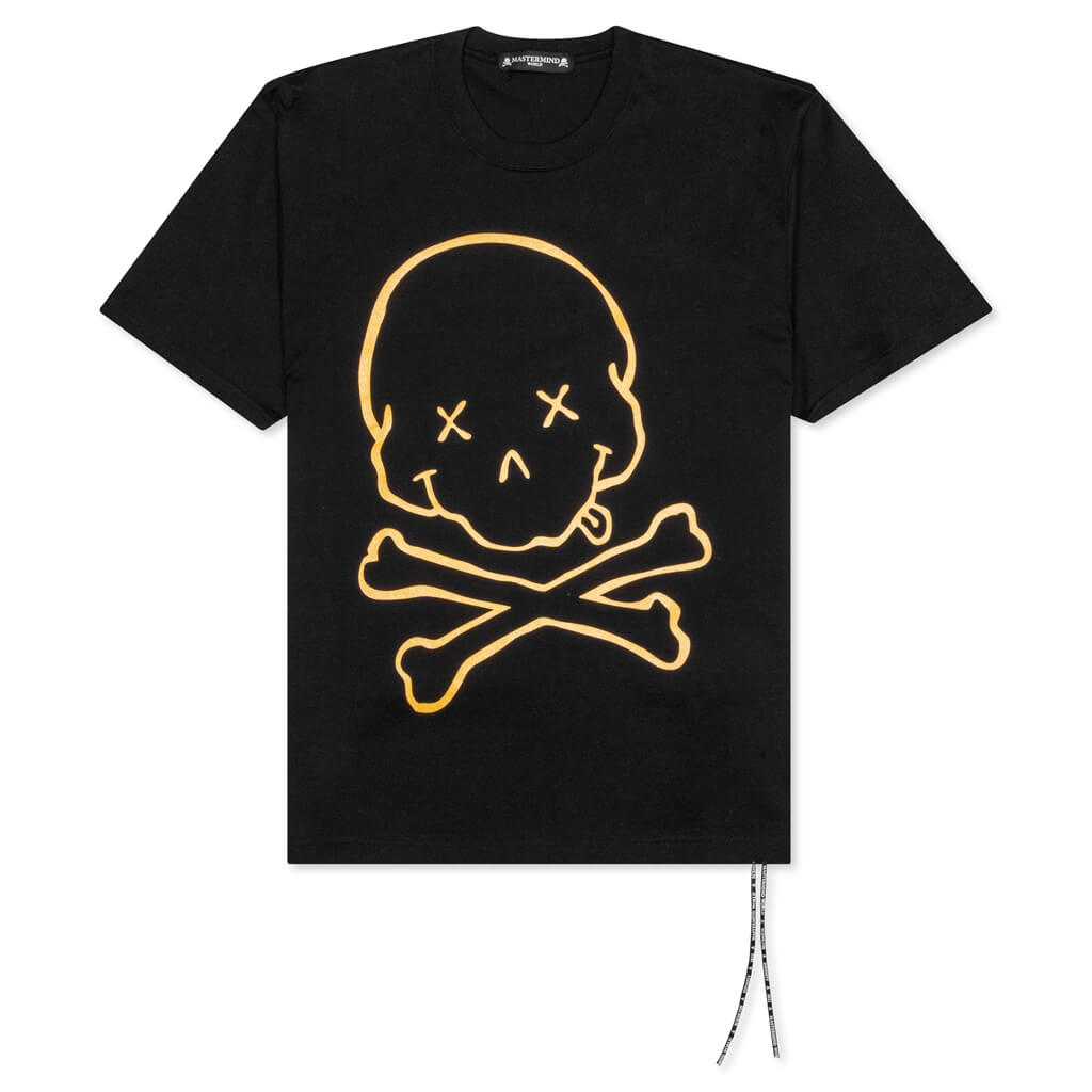 Smile Skull T-Shirt - Black