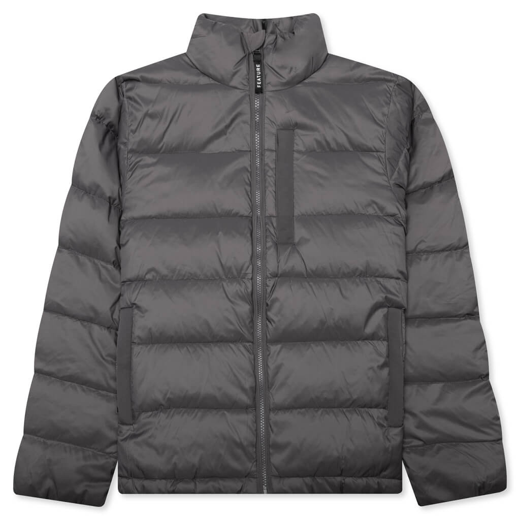 McCarthy Convertible Puffer Jacket - Slate Grey