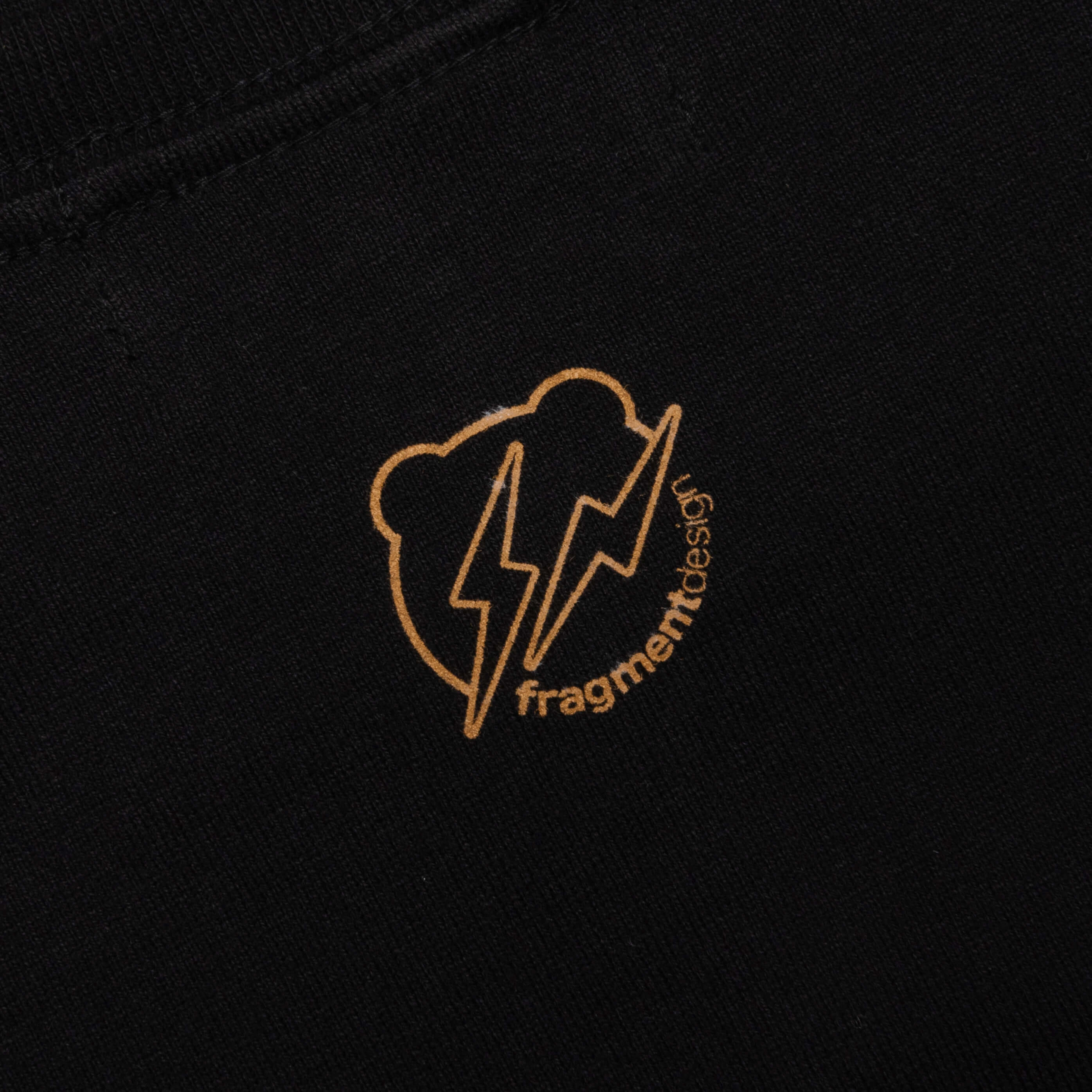 Medicom Toy x fragment design Fur Logo BE@RTEE - Black, , large image number null