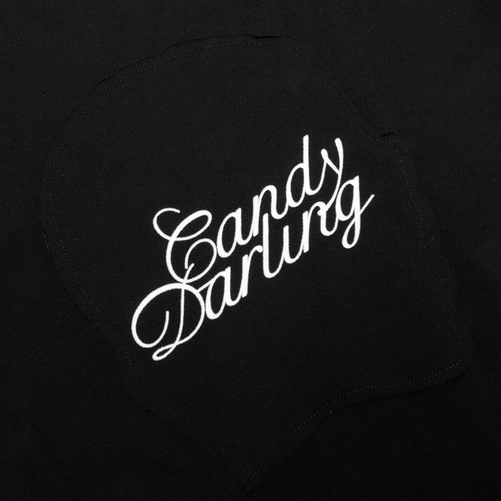 Candy Darling Applique T-Shirt - Black, , large image number null