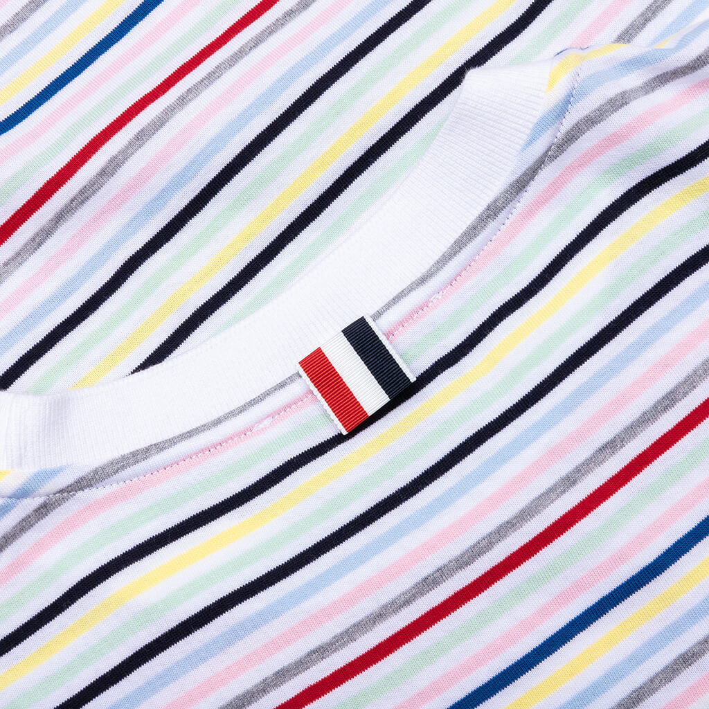 Midweight Jersey Stripe S/S Tee - Multi, , large image number null