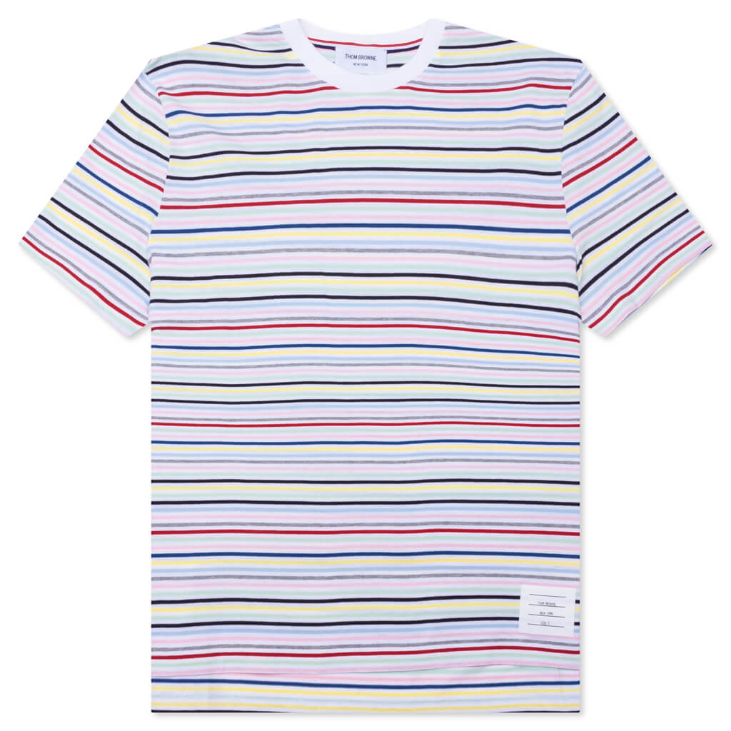 Midweight Jersey Stripe S/S Tee - Multi, , large image number null