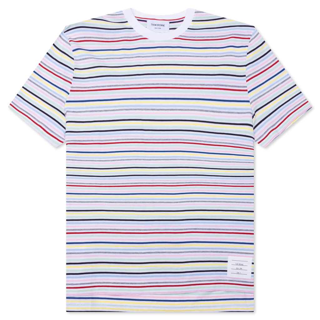 Midweight Jersey Stripe S/S Tee - Multi