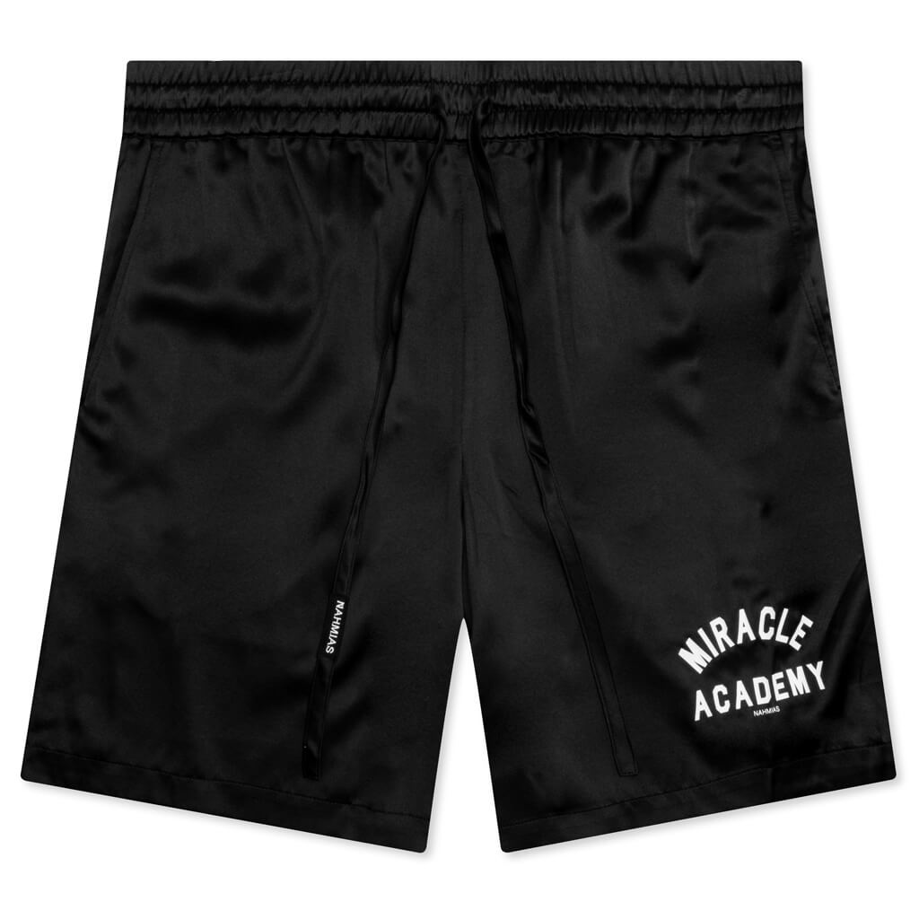 Miracle Academy Silk Shorts - Black