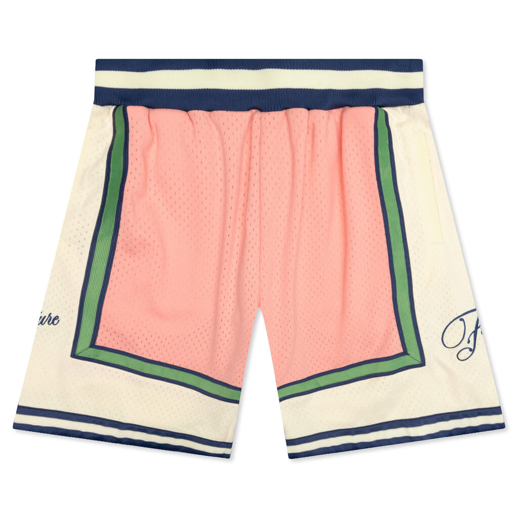 Feature x Mitchell & Ness Shorts - Pink