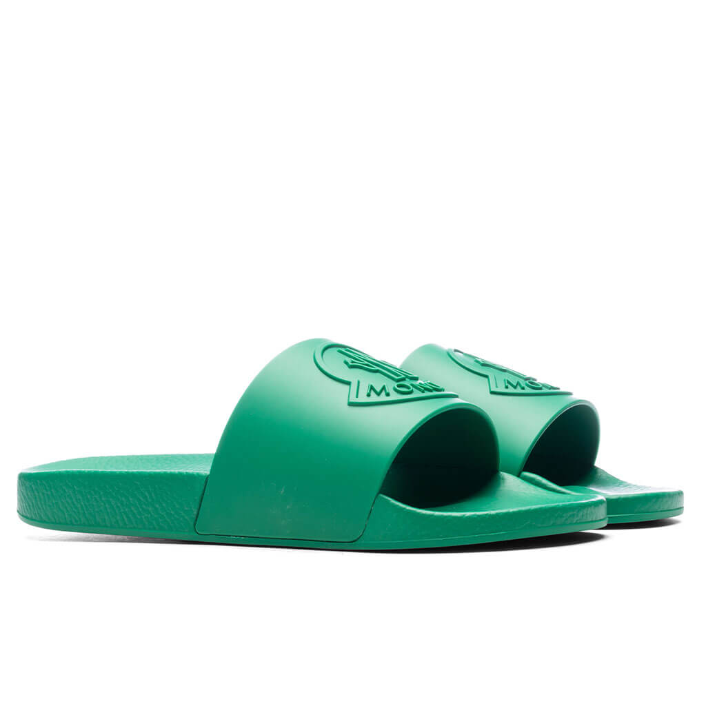Basile Slides Shoes - Bright Green, , large image number null