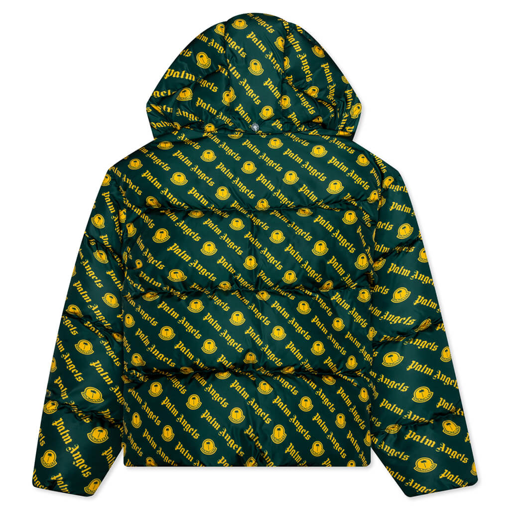 Moncler Genius x Palm Angels Thompson Short Down Jacket - Dark Green, , large image number null