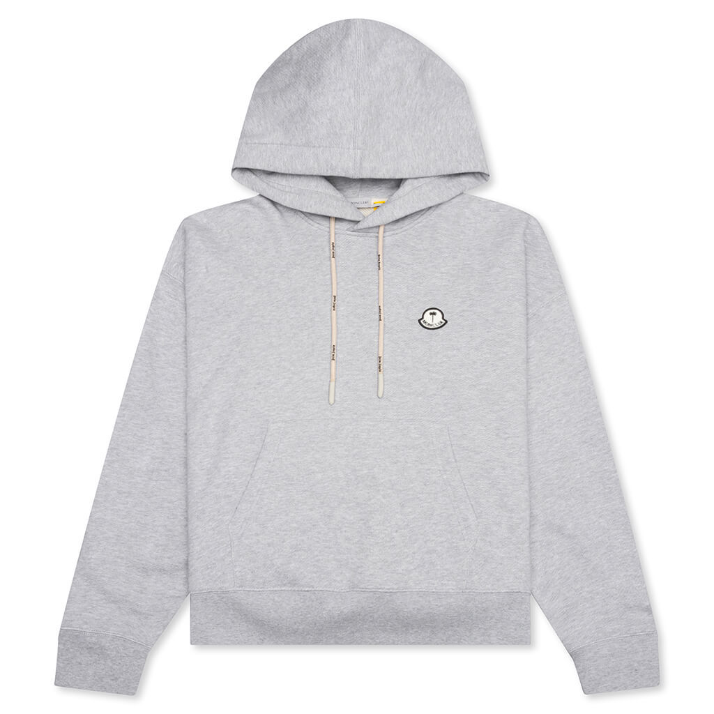 Moncler Genius x Palm Angels Hoodie - Light Grey, , large image number null