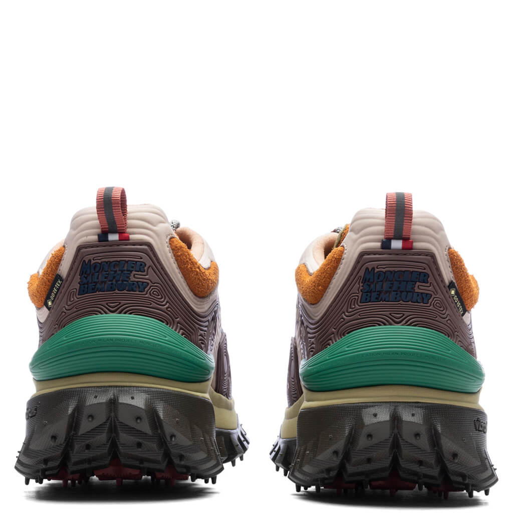 Moncler Genius x Salehe Bembury Trailgrip Grain Sneakers - Medium Pink, , large image number null