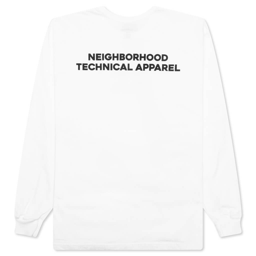 NH. Tee L/S-5 - White