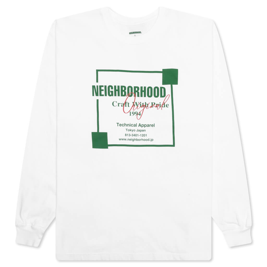 NH. Tee L/S-7 - White