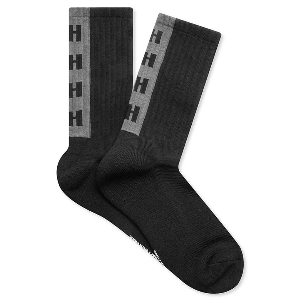 NH Logo Socks - Black