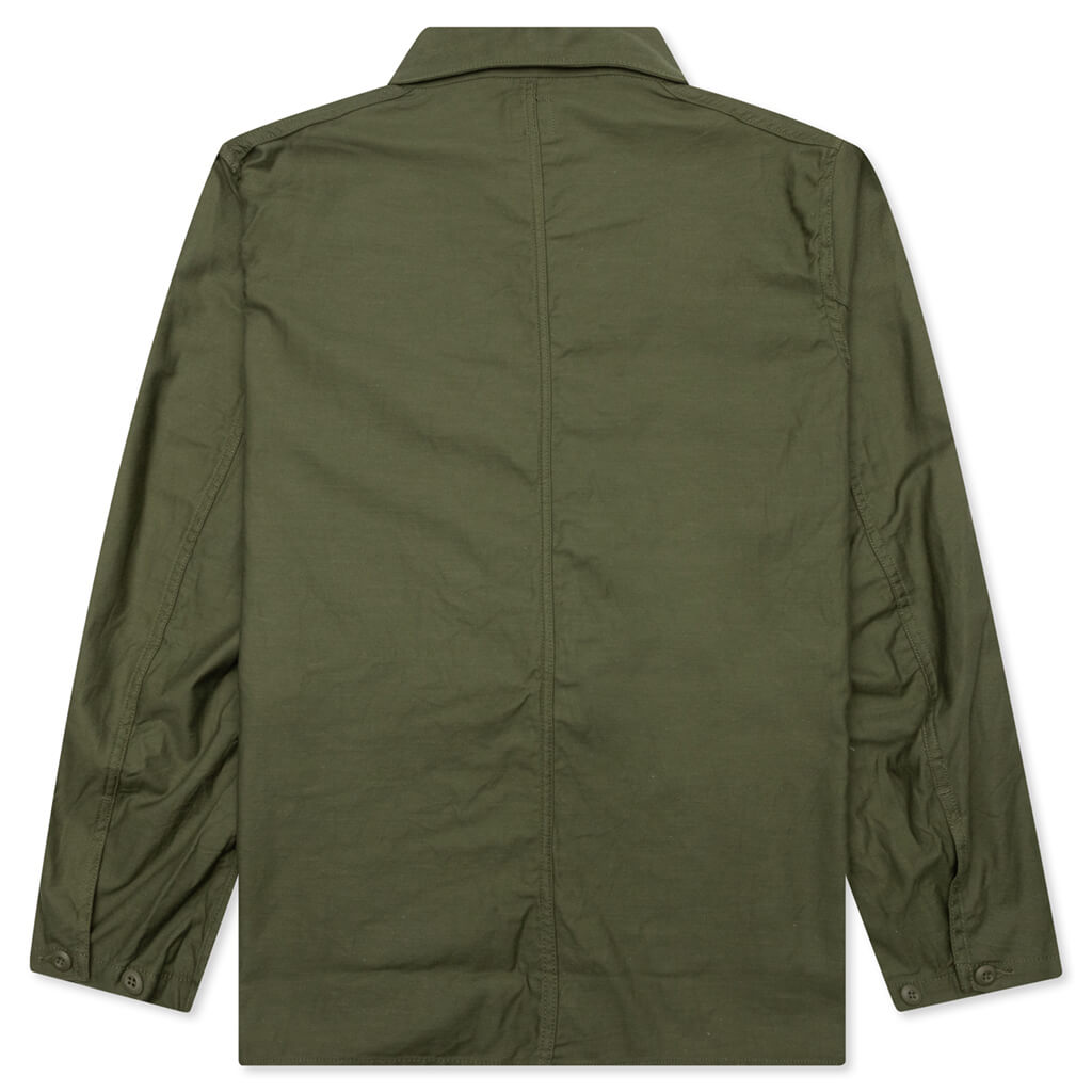 D.N. Coverall Back Sateen - Olive, , large image number null