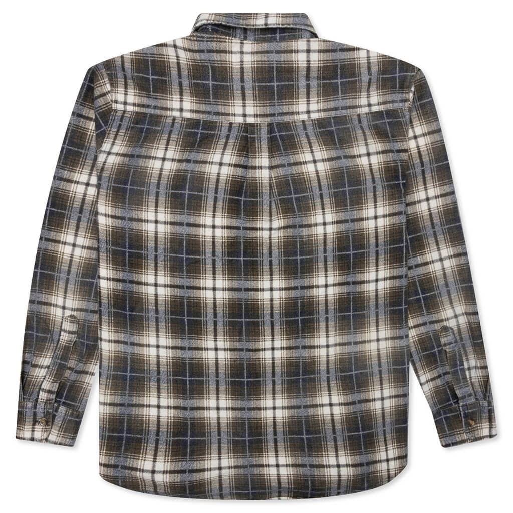 Flannel Shirt Ribbon Reflection Shirt - Assorted