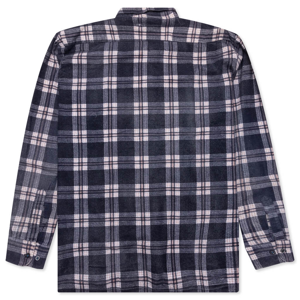 Flannel Shirt Ribbon Reflection Shirt - Assorted