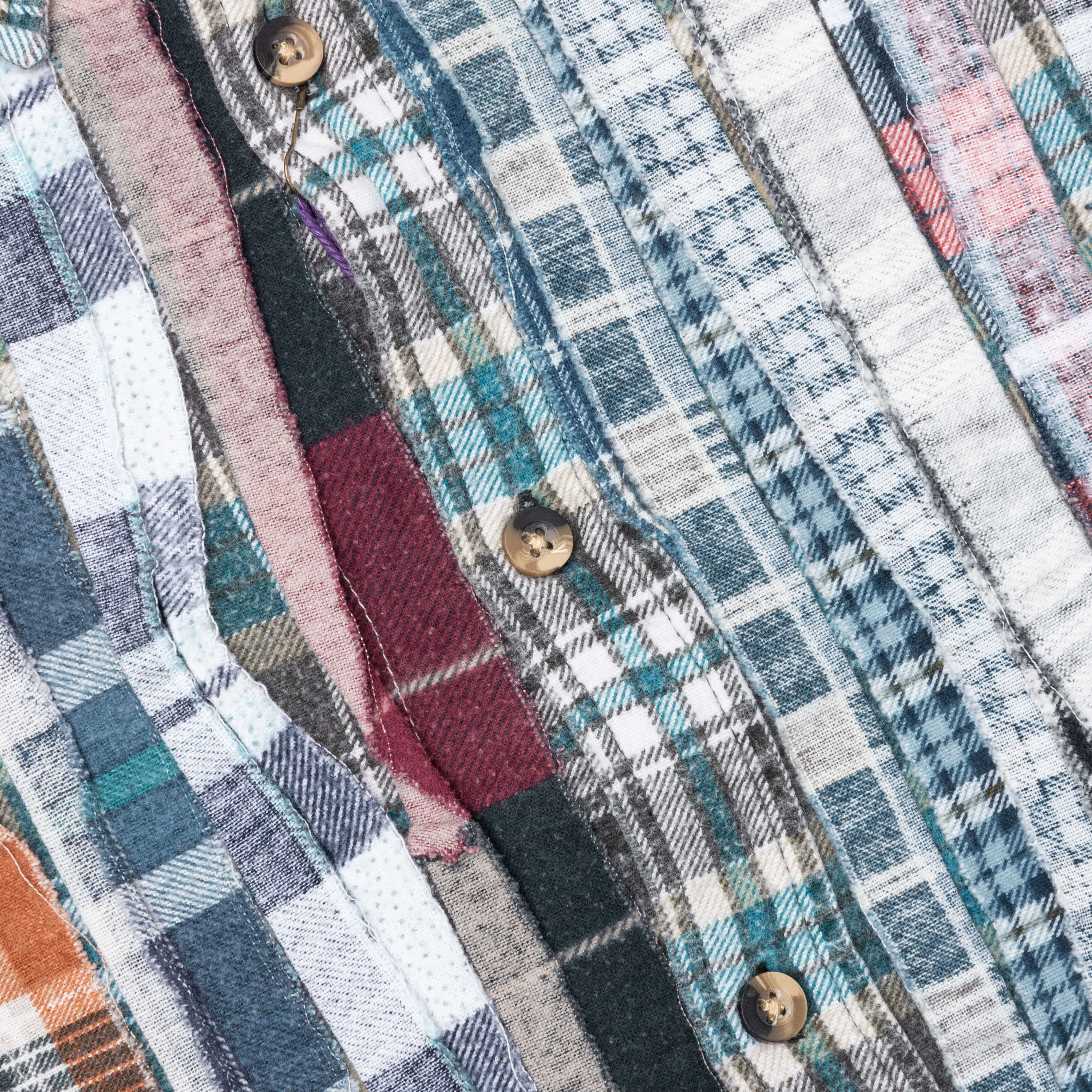 Flannel Shirt Ribbon Shirt - Assorted, , large image number null