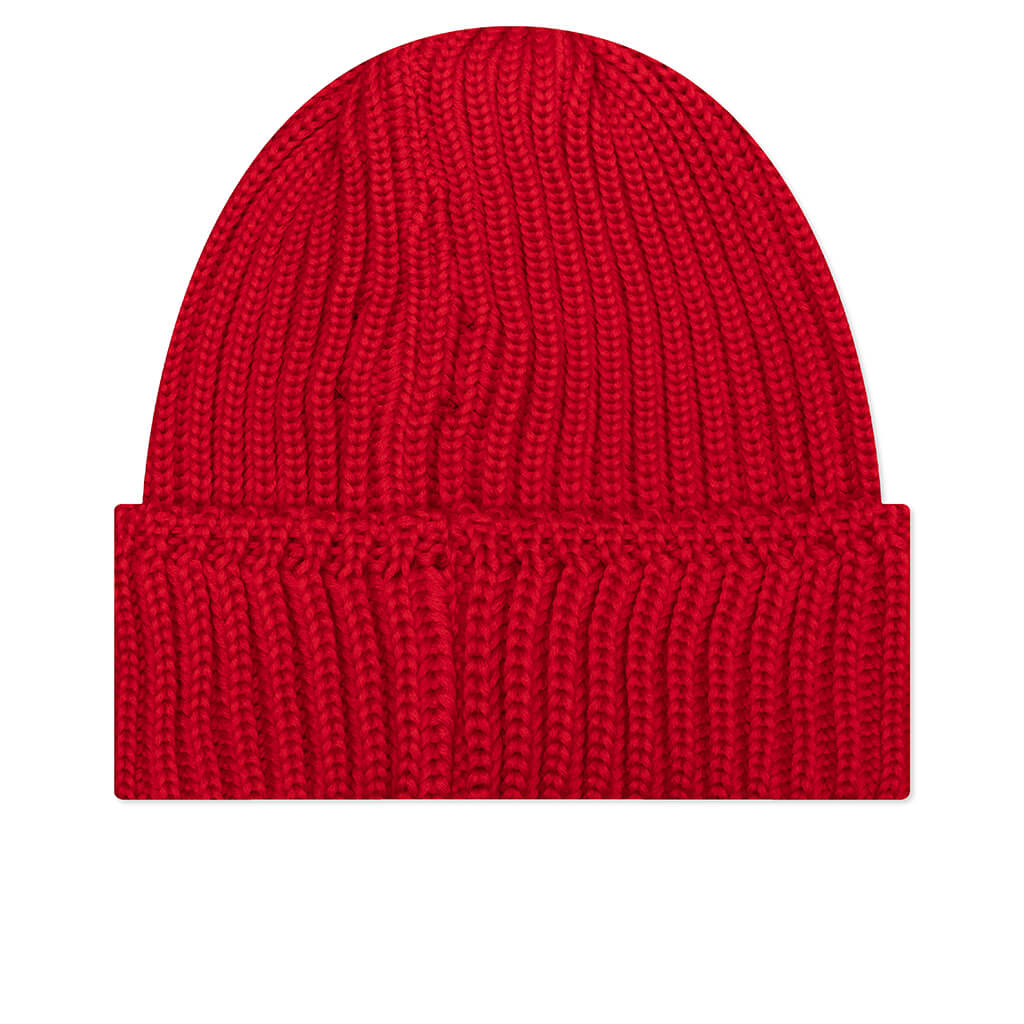 Merino Wool Watch Cap - Red
