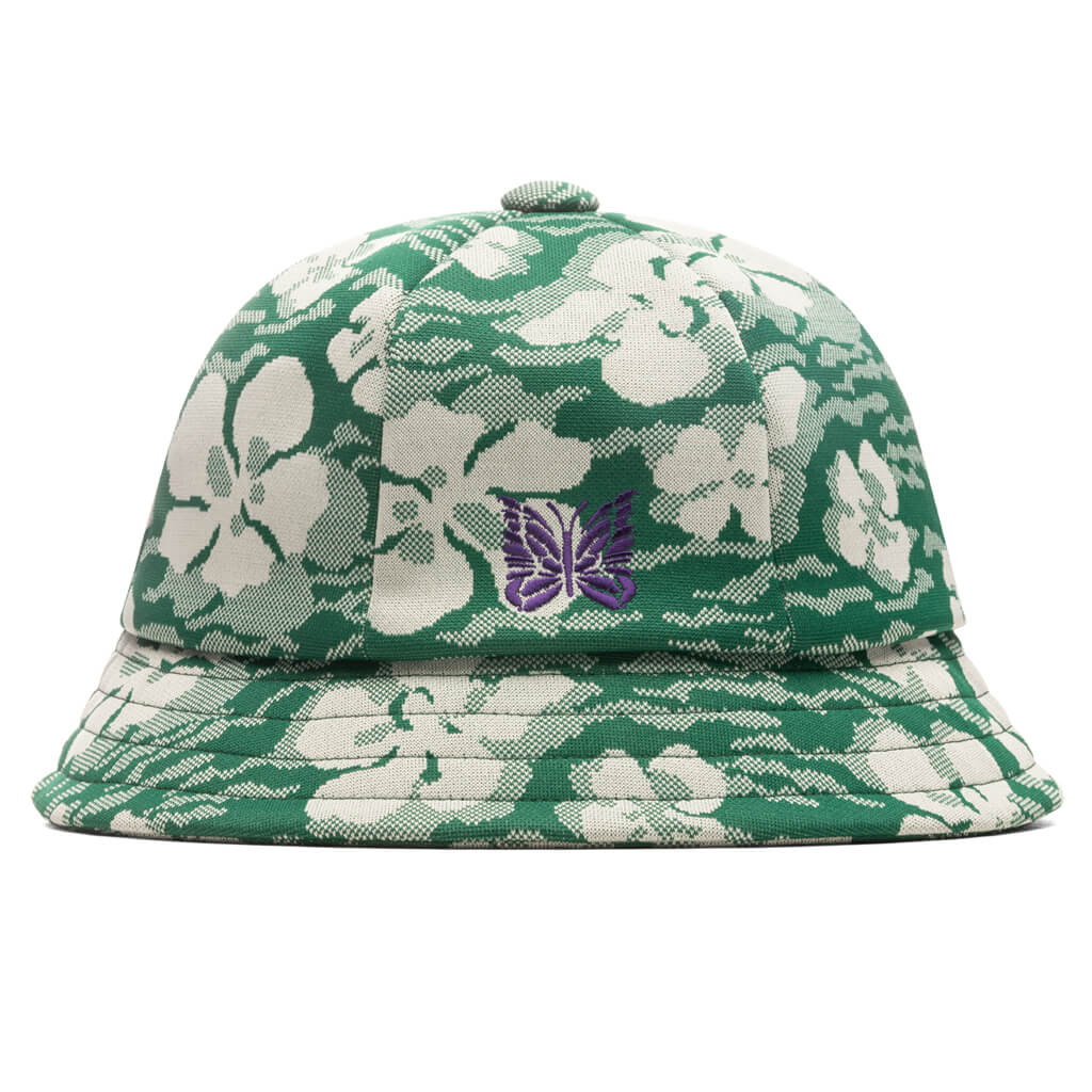 Poly Jacquard Bermuda Hat - Floral, , large image number null