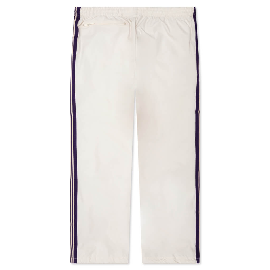 Needles x DC Shoes Track Pant Poly Ripstop - Ivory