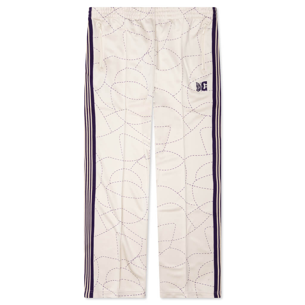 Needles x DC Shoes Track Pant Poly Smooth - Ivory, , large image number null