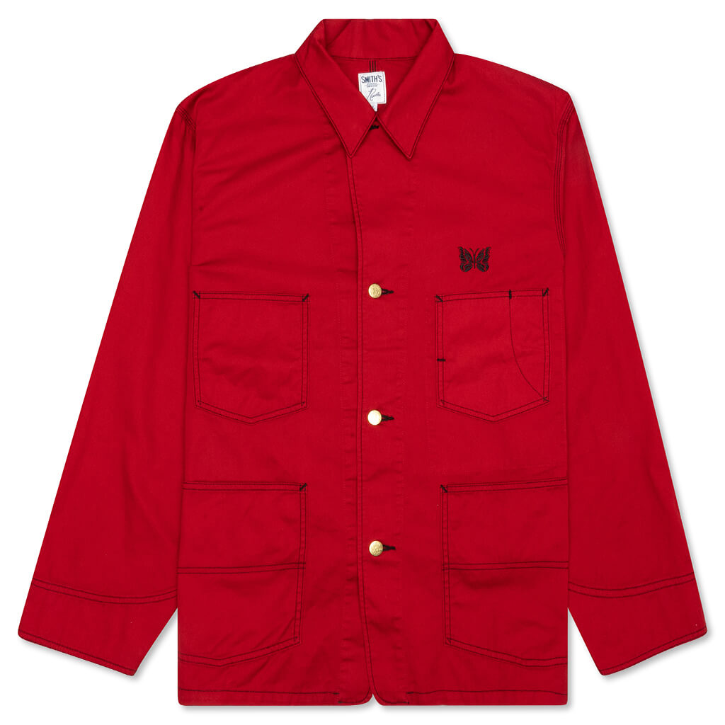Needles x SMITH'S Cotton Twill Coverall - Red