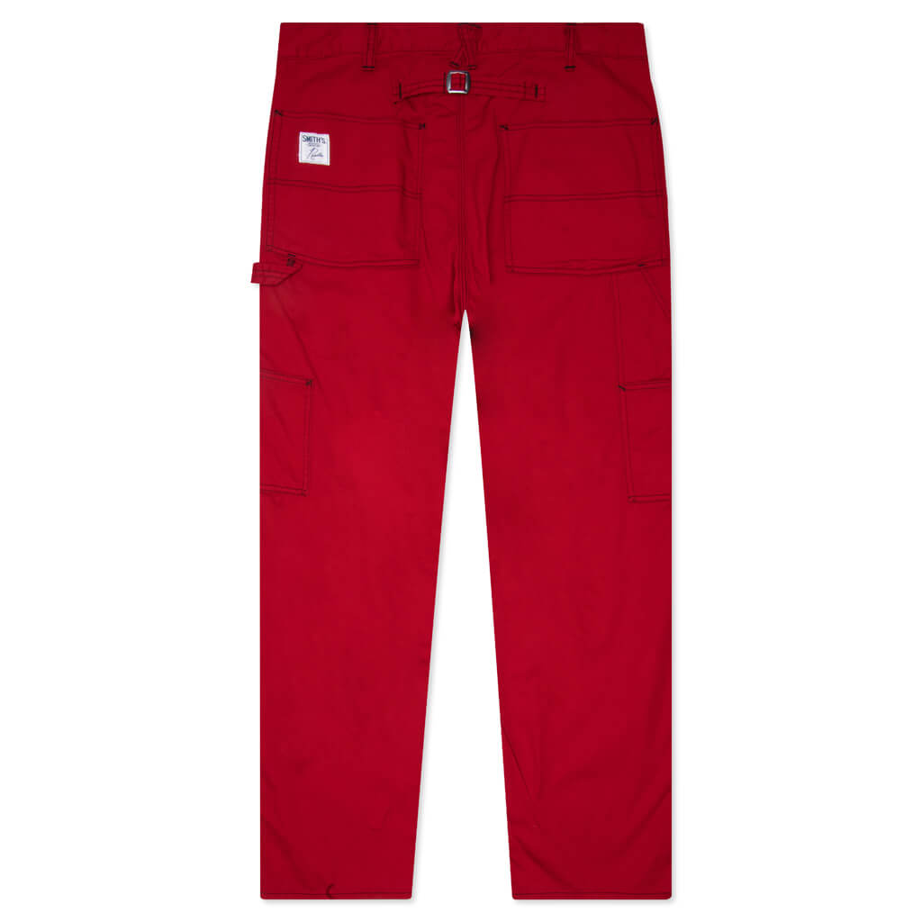 Needles x SMITH'S Cotton Twill Painter Pant - Red, , large image number null